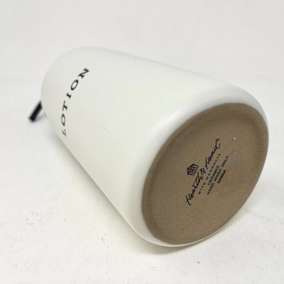 Hearth & Hand with Magnolia Ceramic LOTION Pump Bottle Stoneware - Picture 5 of 6